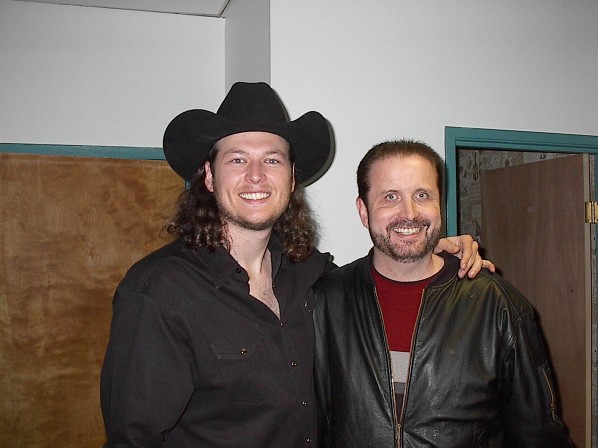 Private Concert Photo w/ Blake Shelton - Atlanta 2003