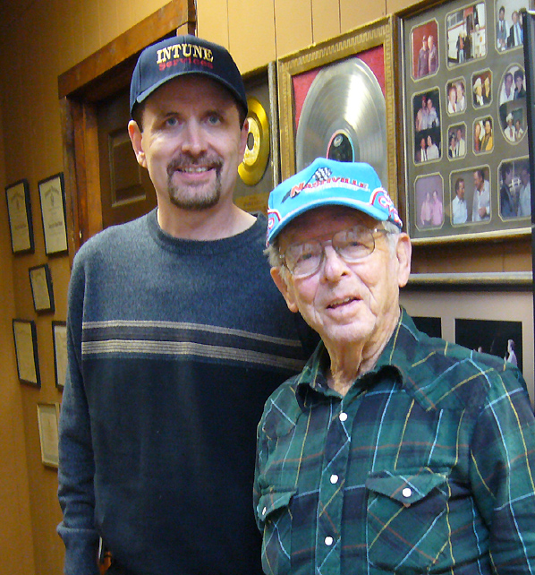 Museum Photo w/ Charlie Louvin - Monteagle, TN 2008