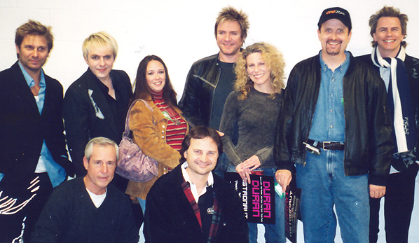 Backstage Photo With Duran Duran - Atlanta 2004