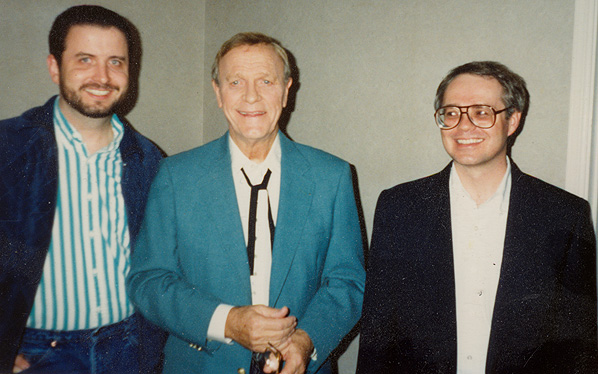 Backstage Photo w/ Eddy Arnold - Atlanta 1988