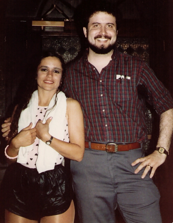 Backstage Photo w/ Nicolette Larson - Charleston 1982