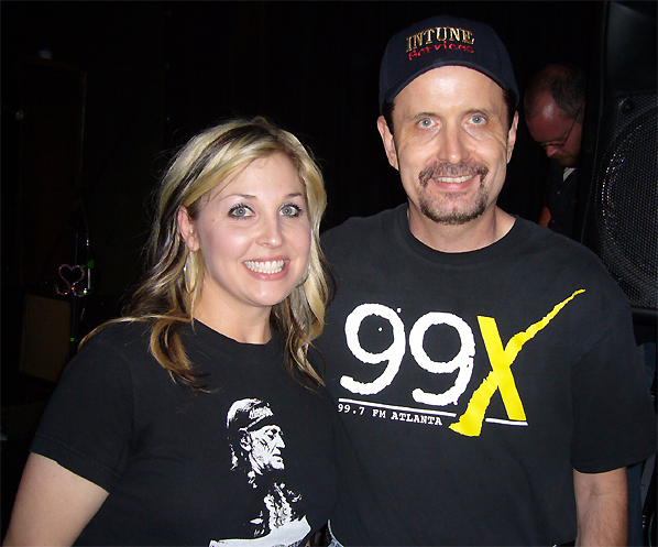 Backstage Photo w/ Sunny Sweeney - Atlanta 2008